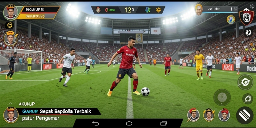 Tampilan gameplay realistik yang mendebarkan di AKUNJP.