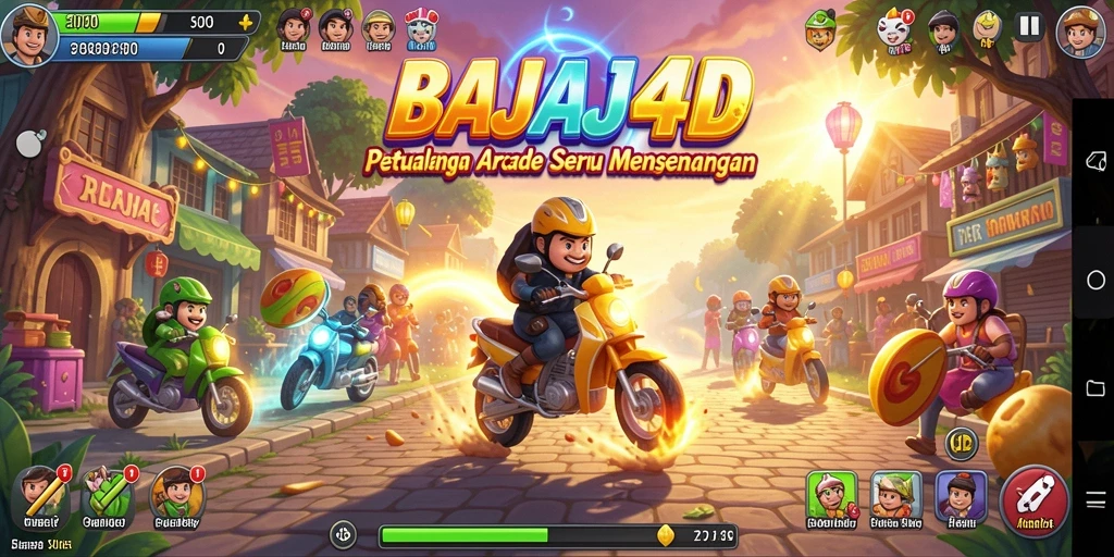 Tampilan gameplay seru dan menantang dari BAJAJ4D.