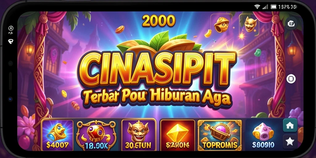 Screenshot utama CINASIPIT menampilkan gameplay Slot yang menarik.