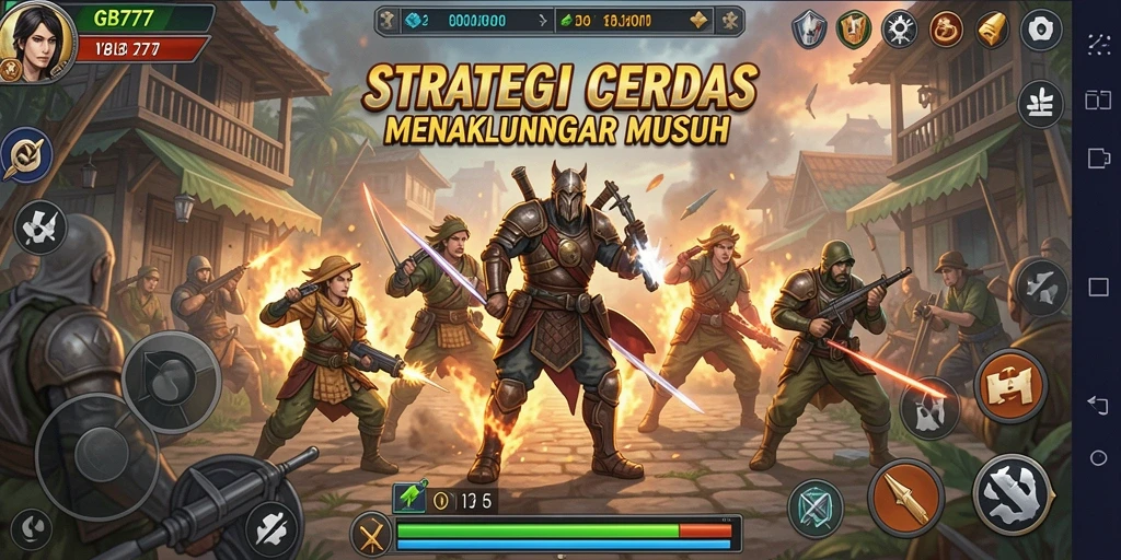 Tampilan gameplay <strong>GB777</strong> yang memukau dengan strategi yang intens.