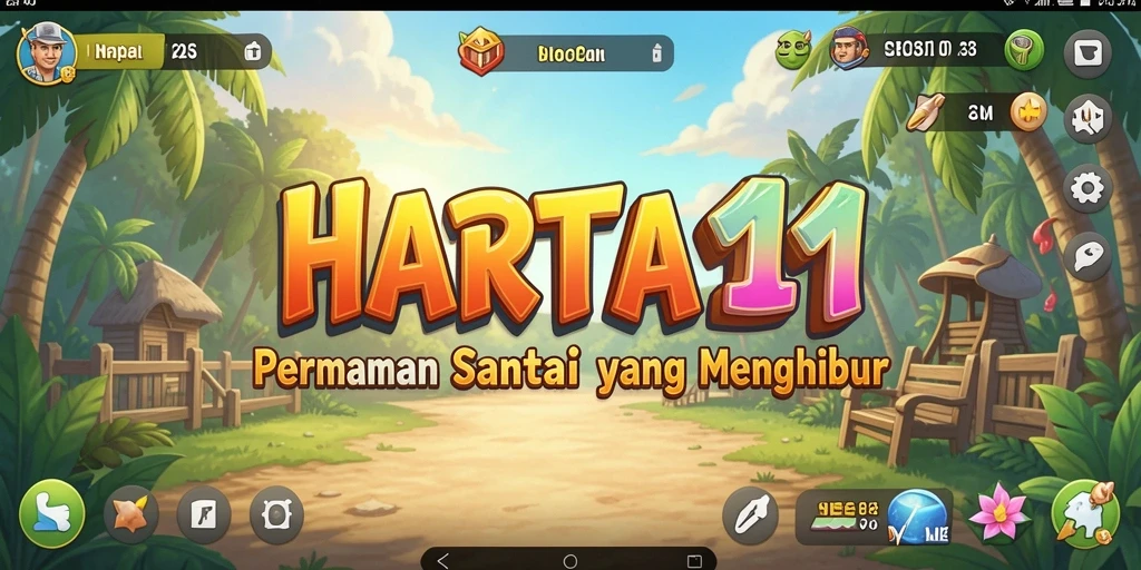 Screenshot gameplay HARTA11 menampilkan keseruan tantangan casual.