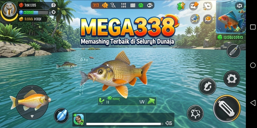 Tangkapan ikan yang menarik di game MEGA338.