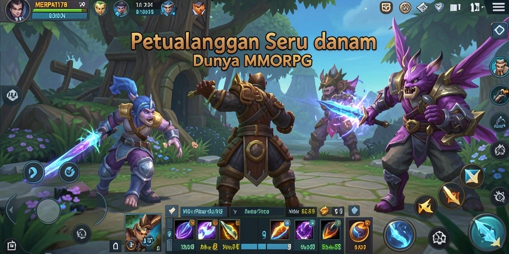 Tampilan seru dari gameplay <strong>MERPATI178</strong> dalam dunia MMORPG yang mengasyikkan.