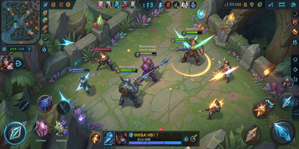 Gameplay seru di MPO666 dengan strategi bertempur tim yang dinamis.