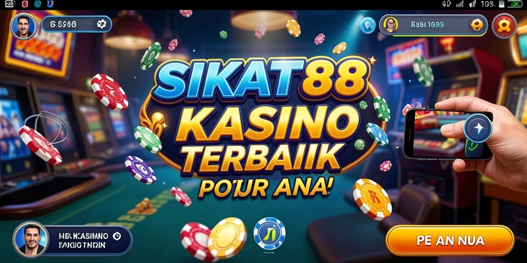 Tampilan gameplay Kasino yang mendebarkan dan penuh aksi di SIKAT88.