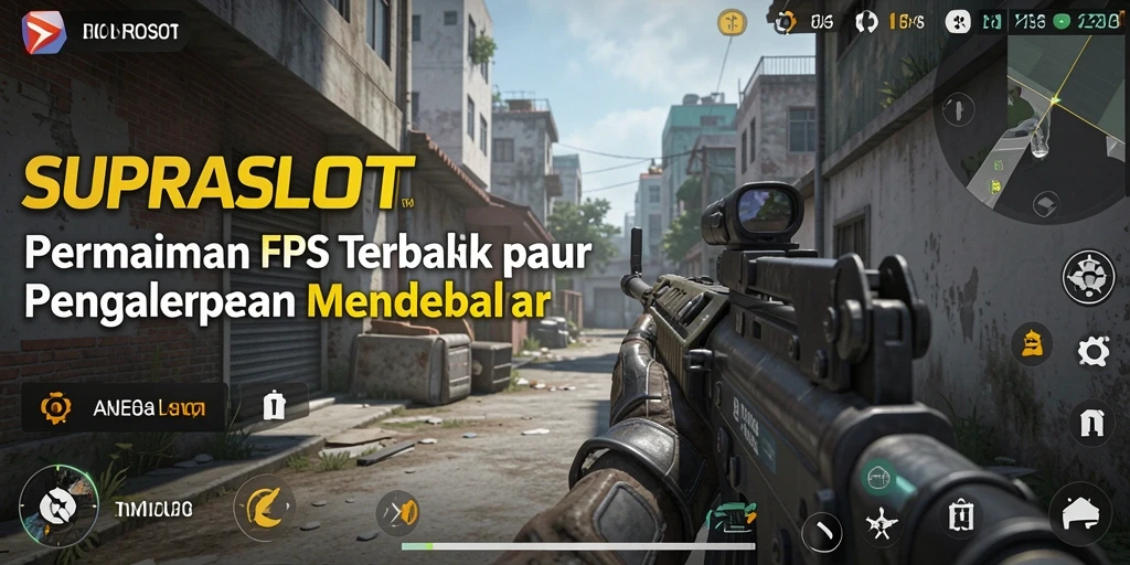 Tangkapan layar gameplay SUPRASLOT yang menegangkan.