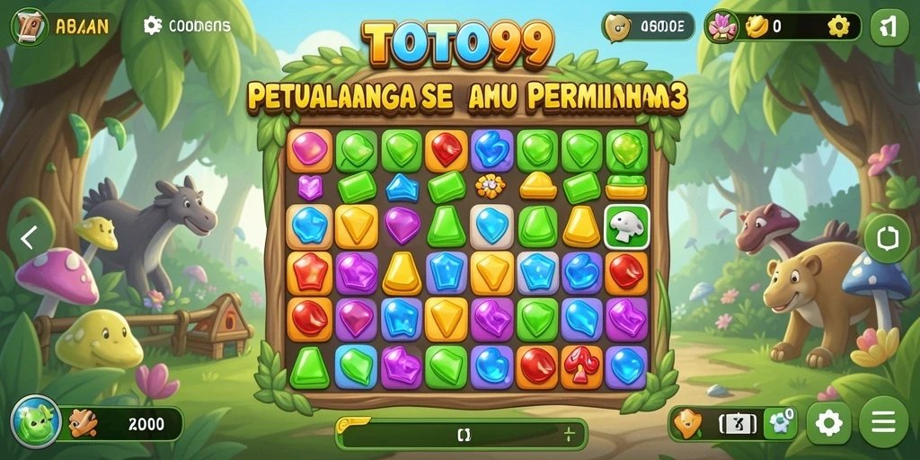 Screenshot gameplay TOTO99 yang menunjukkan pencocokan elemen yang menarik.