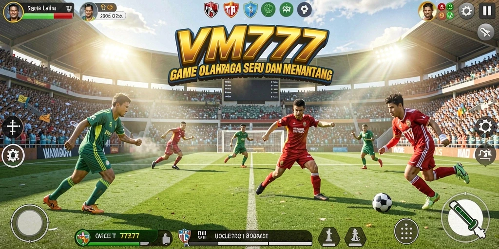 Tampilan menakjubkan gameplay olahraga VM777.